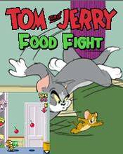 Download 'Tom And Jerry Food Fight (176x220)' to your phone